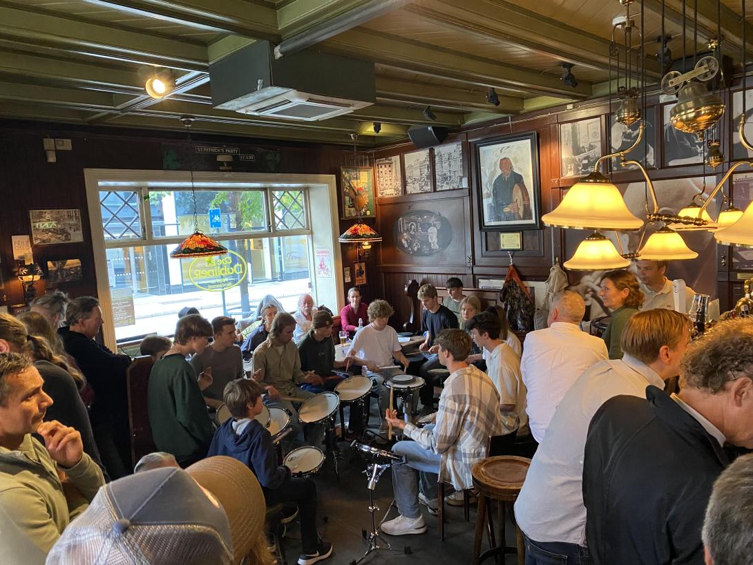 Irsk musikk på Dubliner 